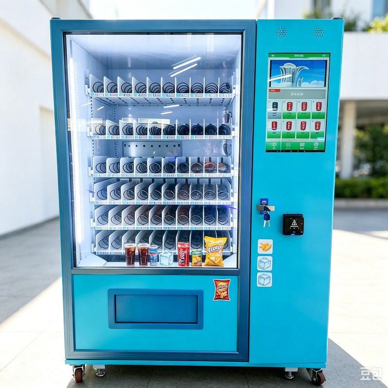 Vending Machine Qr Code - Snackautomaat met touchscreen, QR-code betaling, automatische