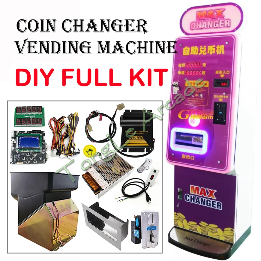 Token Coin Mechanism - Muntwissel DIY Kit Bankbiljettenaccepterende apparaat met