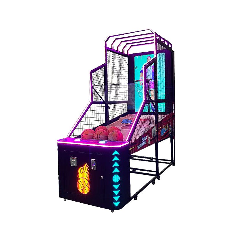 Lcd Screen Arcade - Hot 55-inch LCD-scherm Straatbasketbal Arcade Muntautomaat