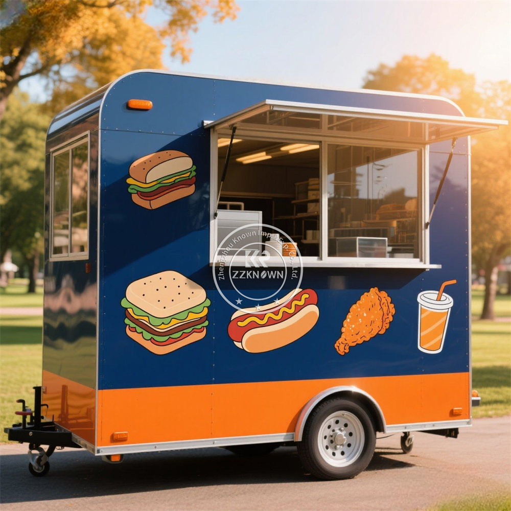 Hot Dog Vending Cart - VS Standaard Fast Food Truck Pizza
