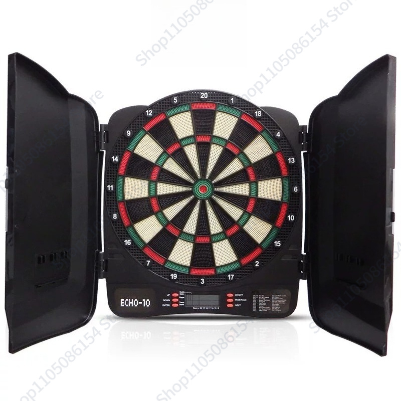 Electronic Dartboard Cabinet - Zachte veiligheids-dartbordset voor volwassenen en kinderen,