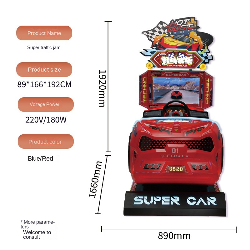 Lcd Screen Arcade - Muntbediende arcade gameautomaat 26