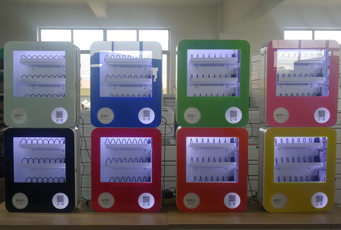 Kleine snackautomaat, QR-code  - Vending Machine Qr Code recensie en prijs