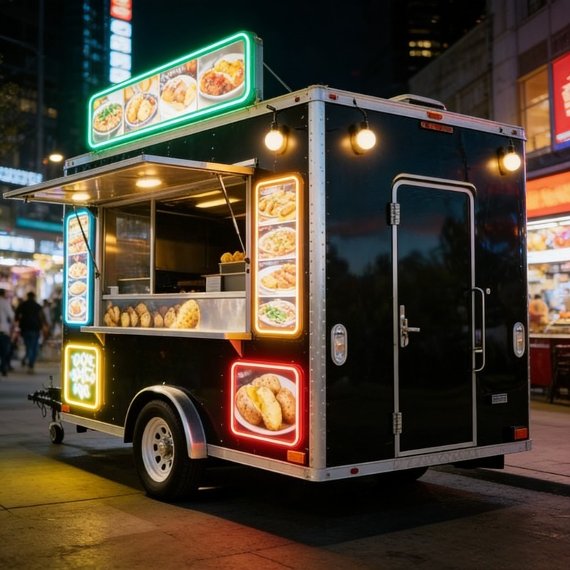 Mobiele foodtruck van professi - Hot Dog Vending Cart recensie en prijs