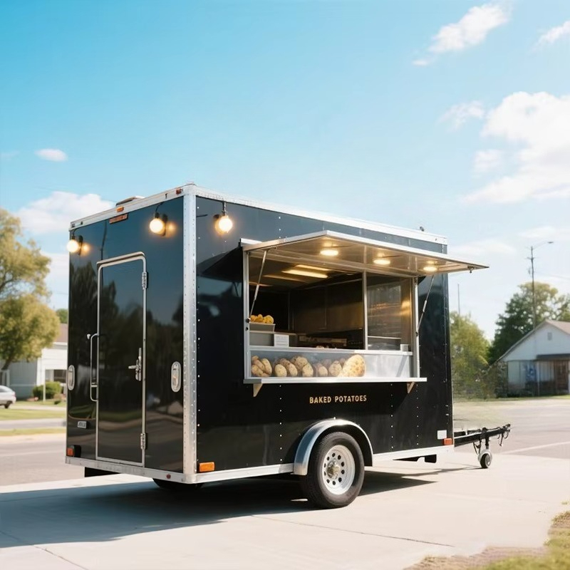 Mobiele foodtruck van professi - Hot Dog Vending Cart recensie en prijs