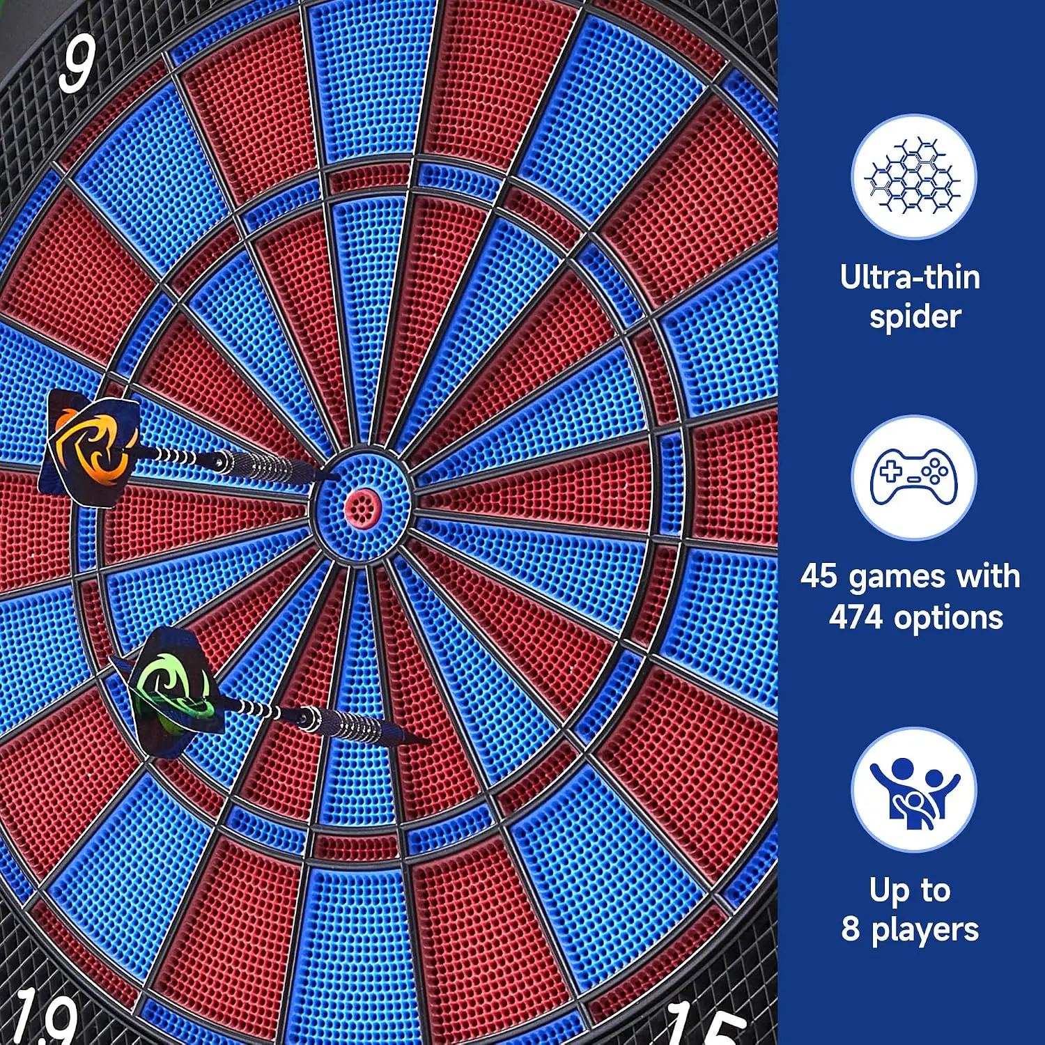 Elektronische Dartbordkast met - Electronic Dartboard Cabinet recensie en prijs