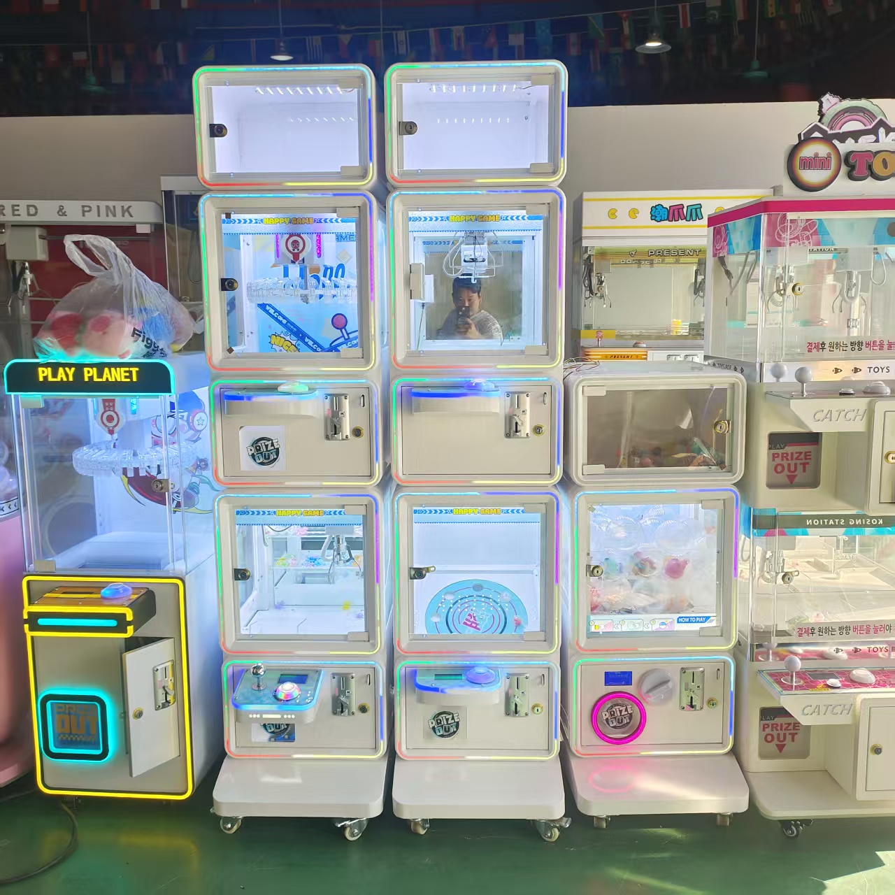 Commerciële Mega Mini Kraanaut - Arcade Machine Profit recensie en prijs