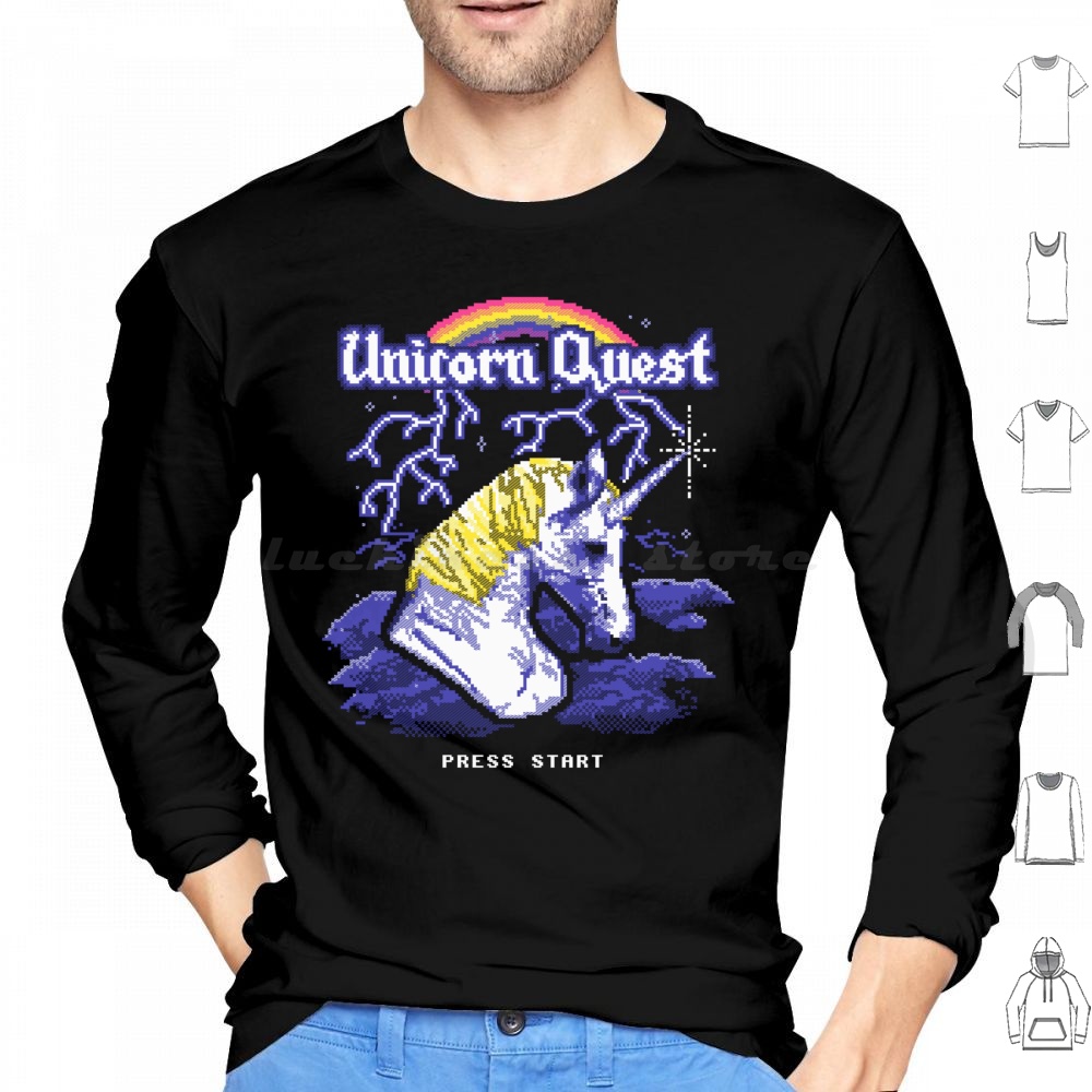 Unicorn Quest Hoodie Katoen me - Arcade Quest recensie en prijs
