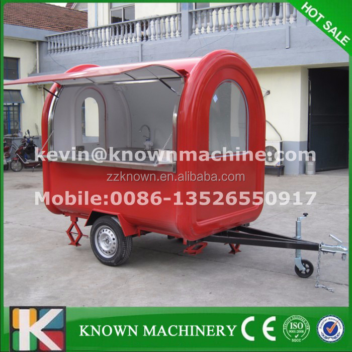 OEM levert de commerciële hotd - Hot Dog Vending Cart recensie en prijs
