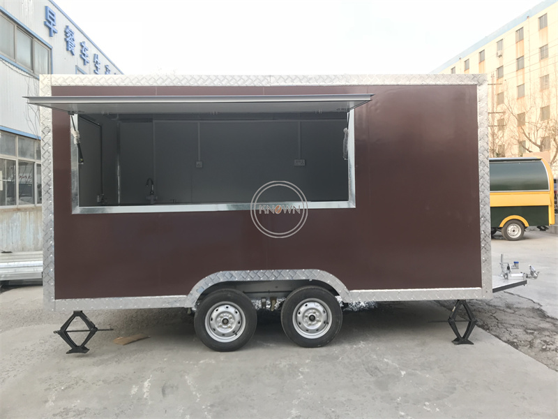 Outdoor Hotdog Fastfood Truck  - Hot Dog Vending Cart recensie en prijs