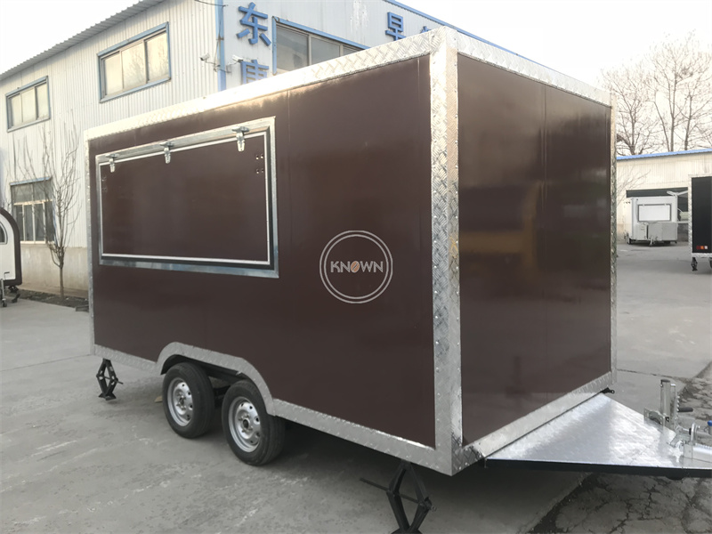 Outdoor Hotdog Fastfood Truck  - Hot Dog Vending Cart recensie en prijs