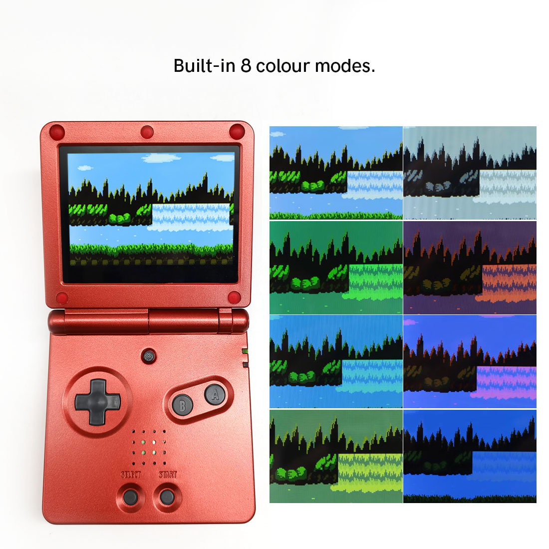 GBA SP V5 720x480 Retro pixel  - Lcd Screen Arcade recensie en prijs