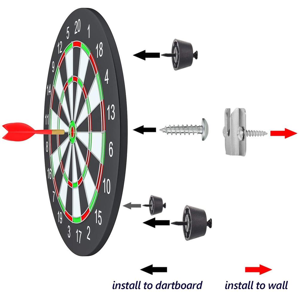 Dartbord wandbeugel roestvrijs - Electronic Dartboard Cabinet recensie en prijs