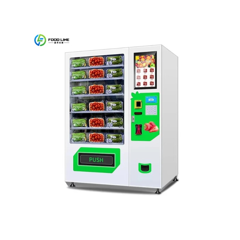 Verse voedsel, broodjes, fruit - Vending Machine Qr Code recensie en prijs