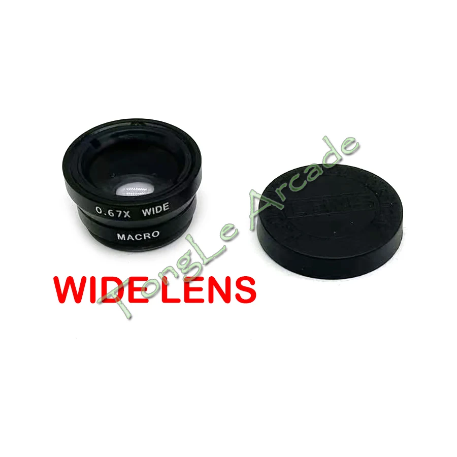 Groothoek-/fish eye-lens voor  - Gun Shooting Arcade recensie en prijs