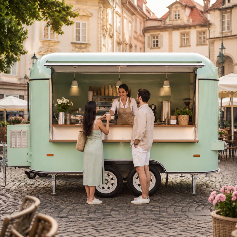 Voedselkar, commerciële verkoo - Hot Dog Vending Cart recensie en prijs